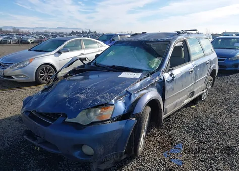 2006 Subaru Outback 2.5I from USA, damaged, VIN 4S4BP61C467318893